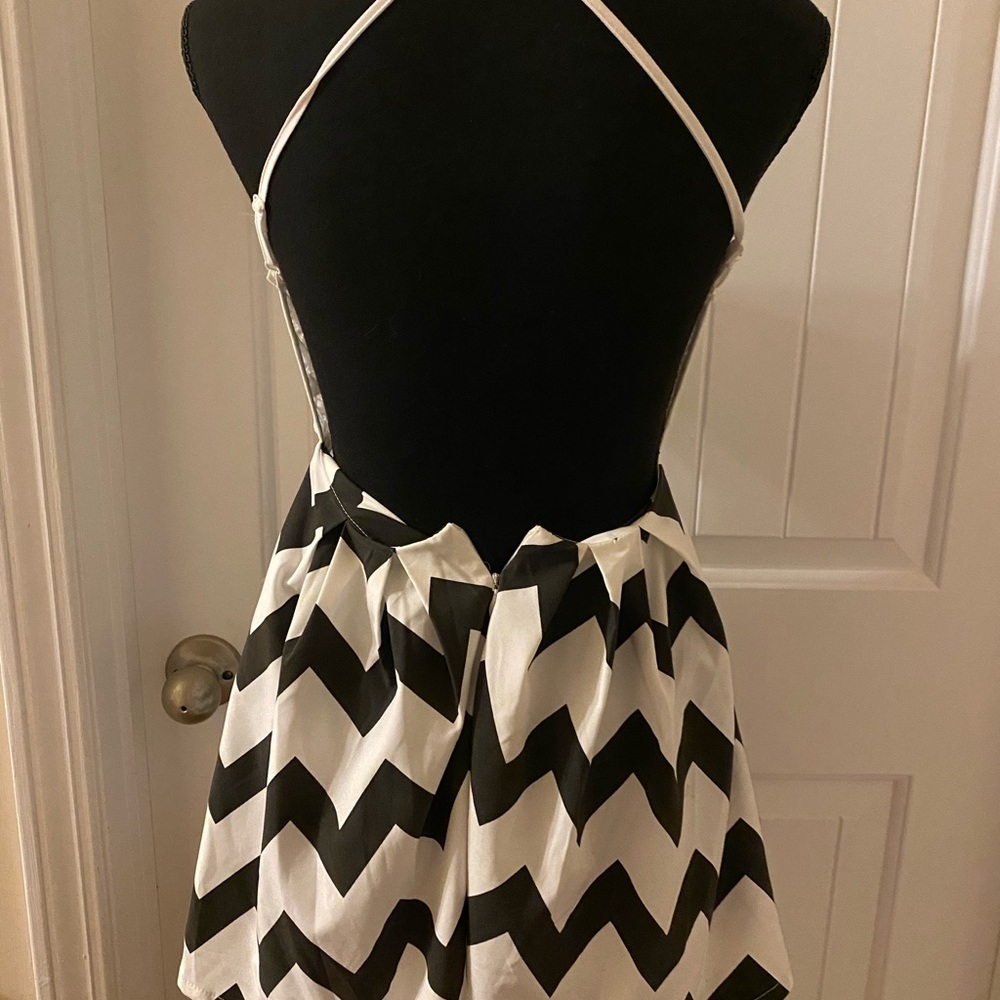 Cross Back Mini Dress - Picture 2 of 2